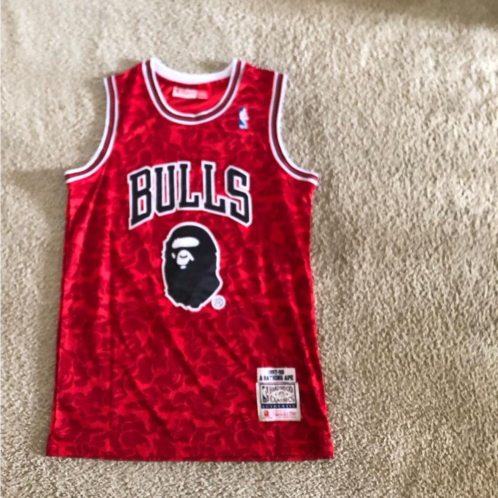 Bape and Bulls Jersey